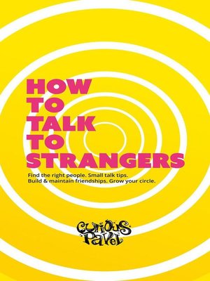 cover image of How to Talk to Strangers